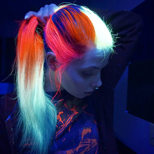 Glowing Hair