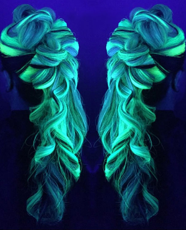 Glowing Hair