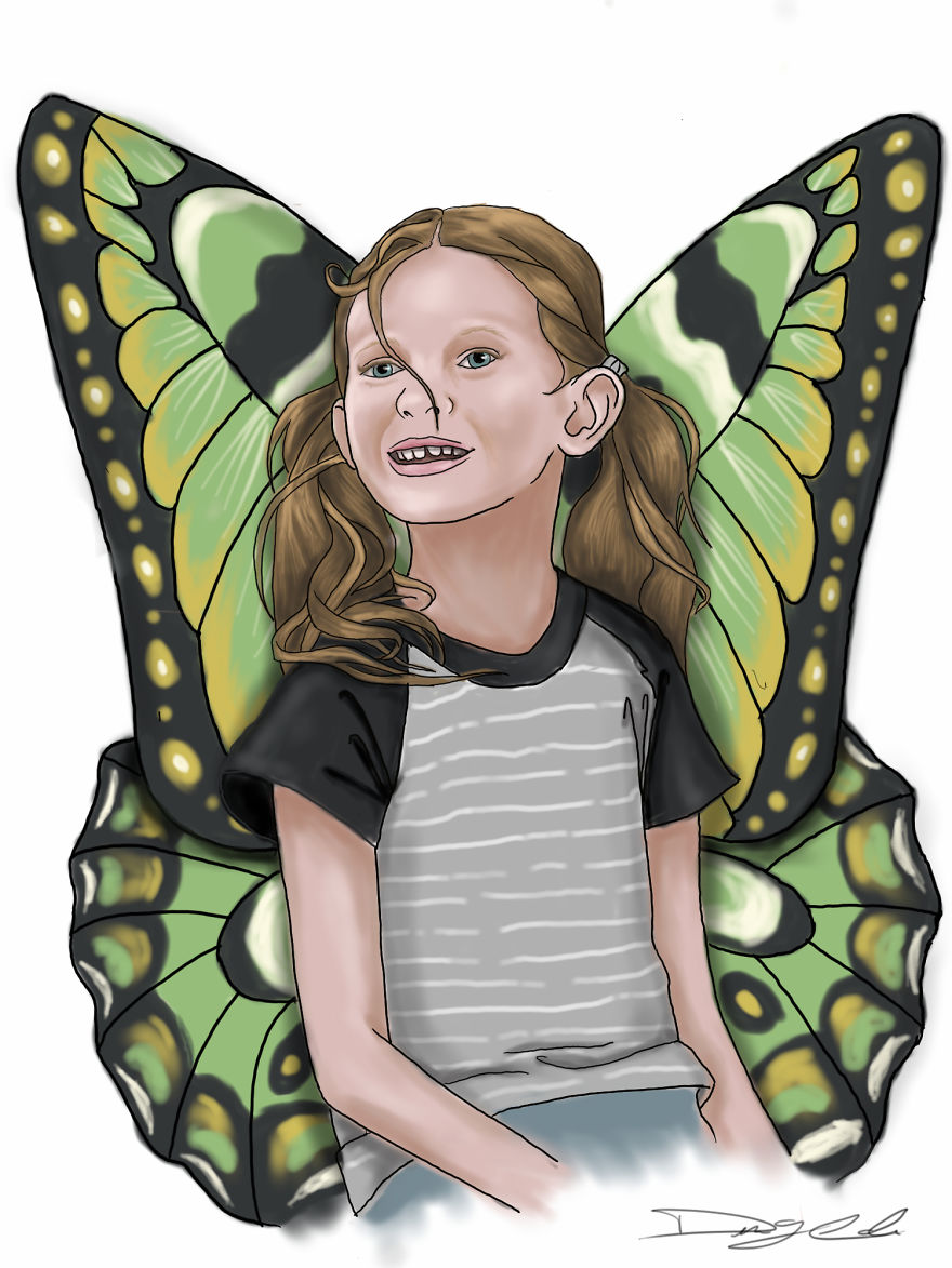 I Draw Portraits Of People As Fairies To Empower Them