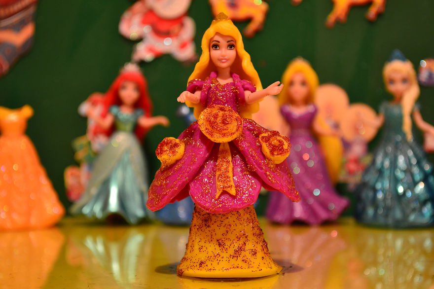 I Made New Play Doh Dresses For Disney Princesses