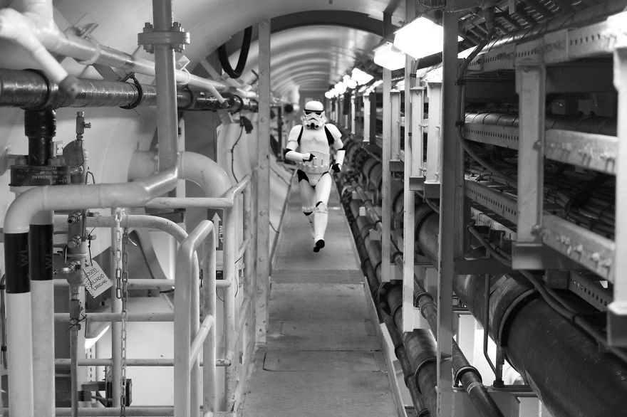 I Recreated Star Wars At My Work, An Offshore Drilling Rig