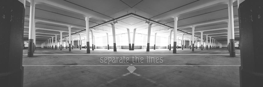 I Tried To Make These Pictures Timeless And Meaningful. Symmetry And Typography.