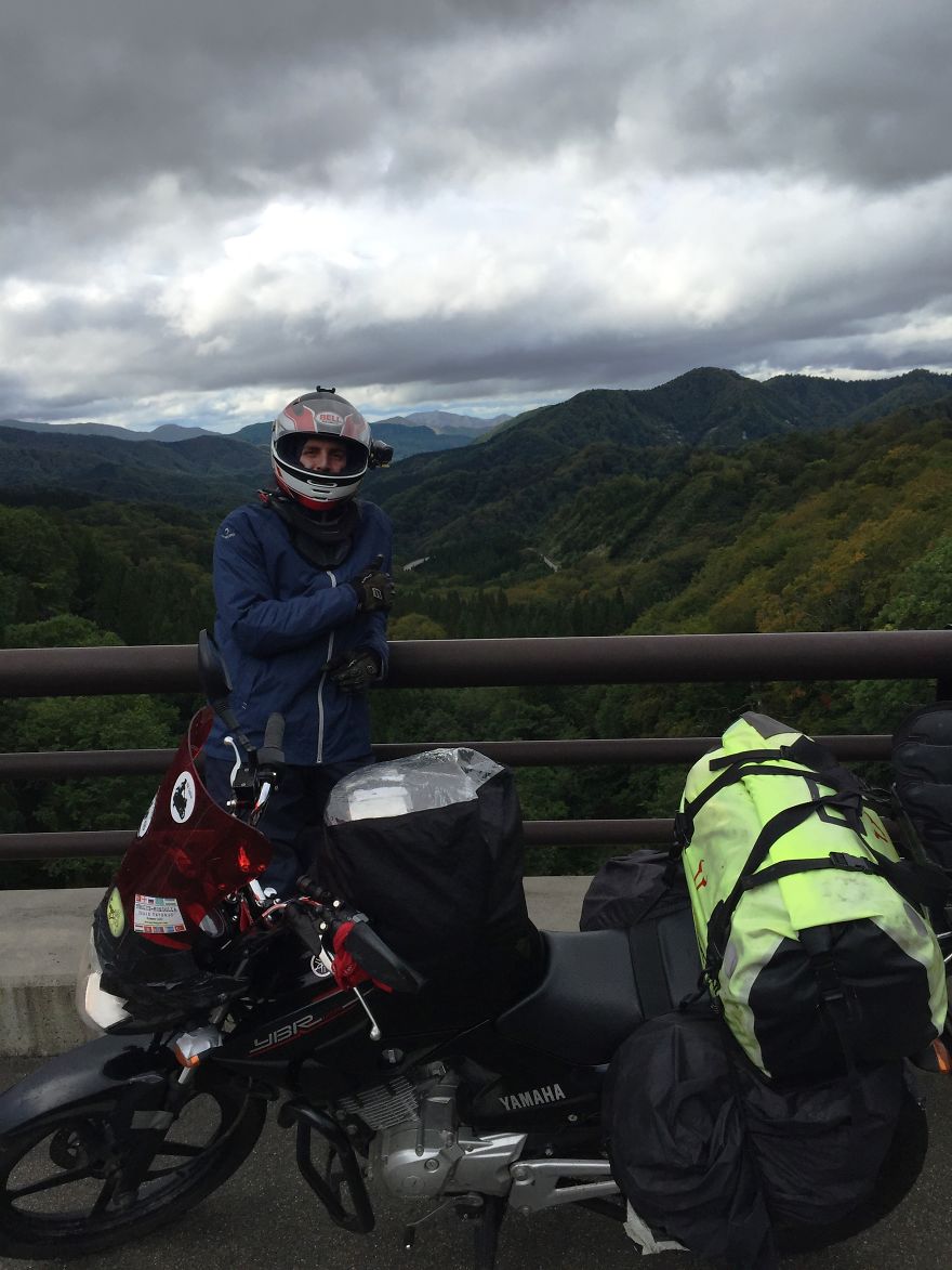 I Wanted To See How Far I Could Go On A 125cc Motorcycle And Rode To Japan!