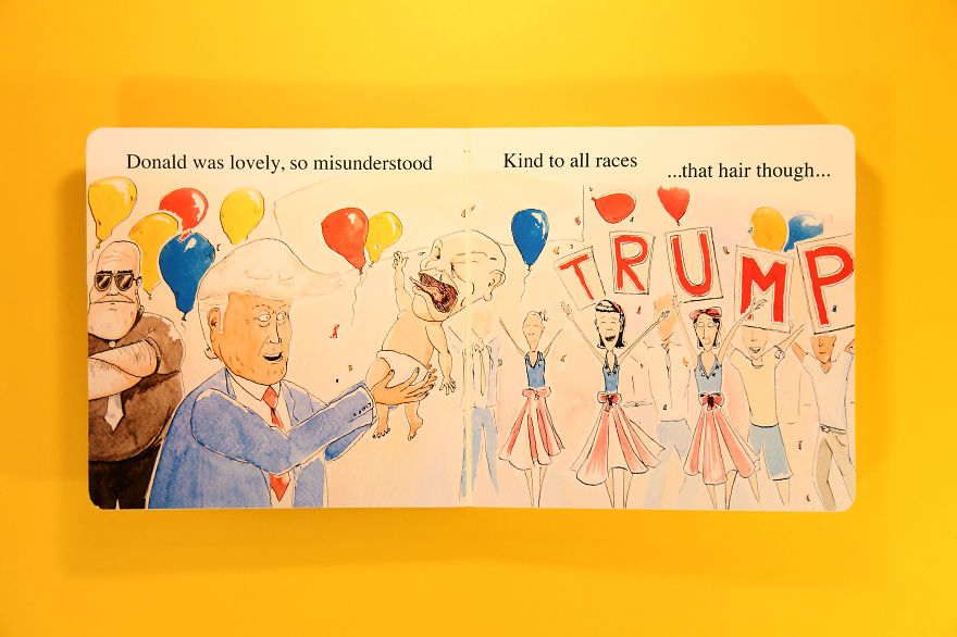 I Wrote A Children's Book About Donald Trump And His Evil Hair