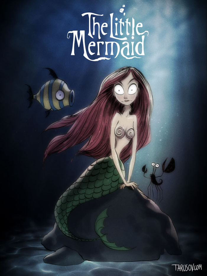 The Little Mermaid, Directed By Tim Burton