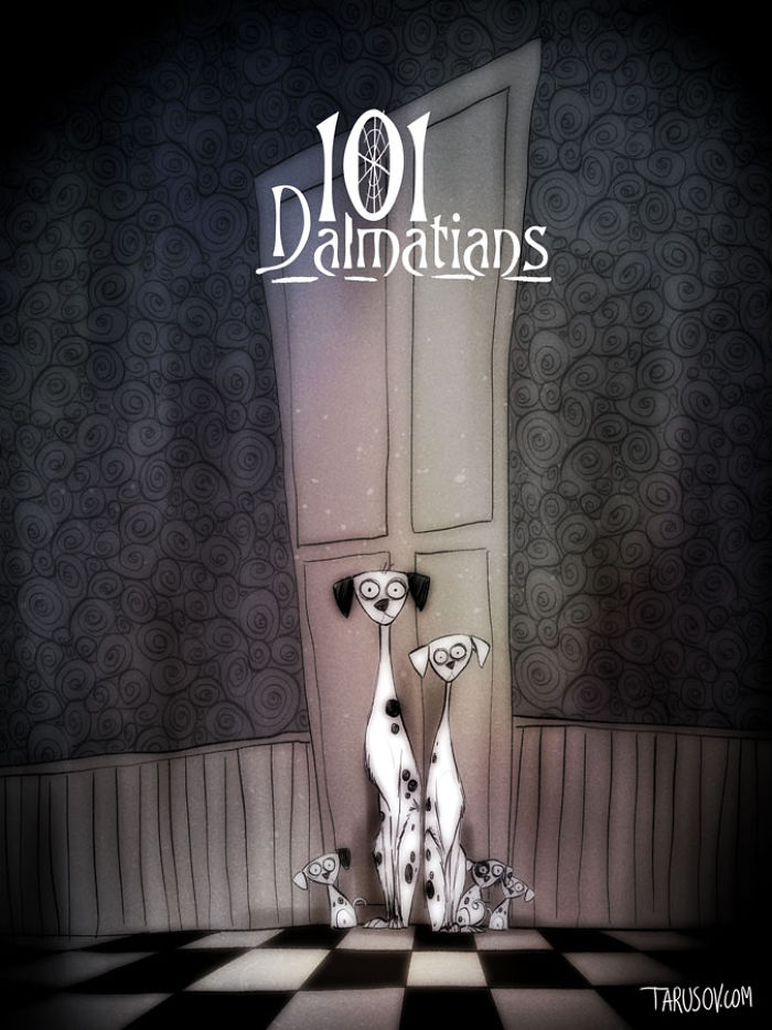 101 Dalmatians, Directed By Tim Burton