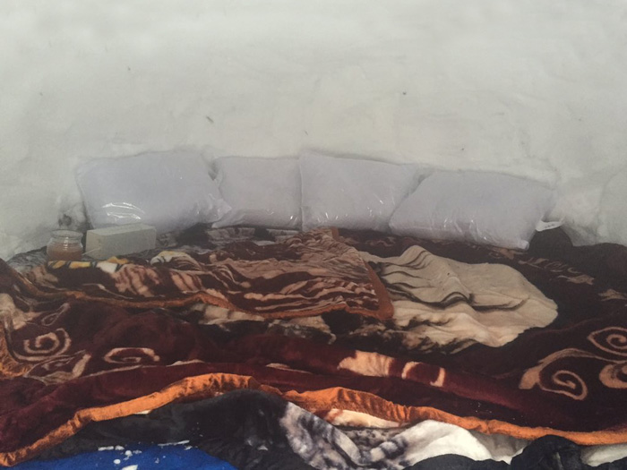 Man Builds Igloo In Brooklyn During Blizzard, Lists It On Airbnb For $200