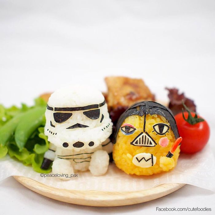 Star Wars Rice Balls