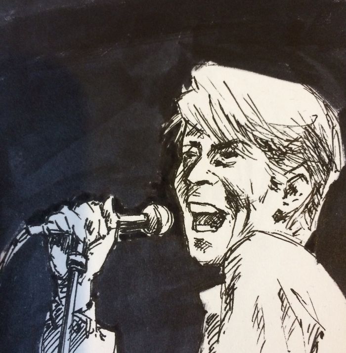 David Bowie Tribute Sketch.