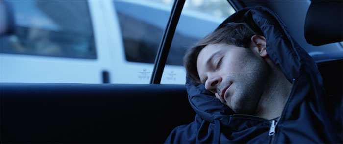 This Inflatable Sleep Hoodie Lets You Nap Anywhere
