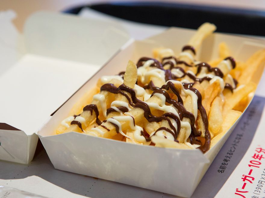 Japan Mcdonald's Chocolate Covered Fries Are All You’ve Been Looking For