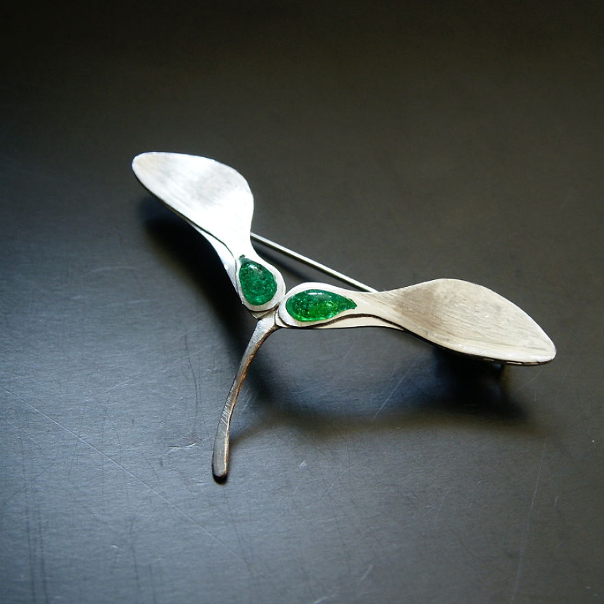 Jewelry Made Of Stainless Steel And Recycled Pet Bottles