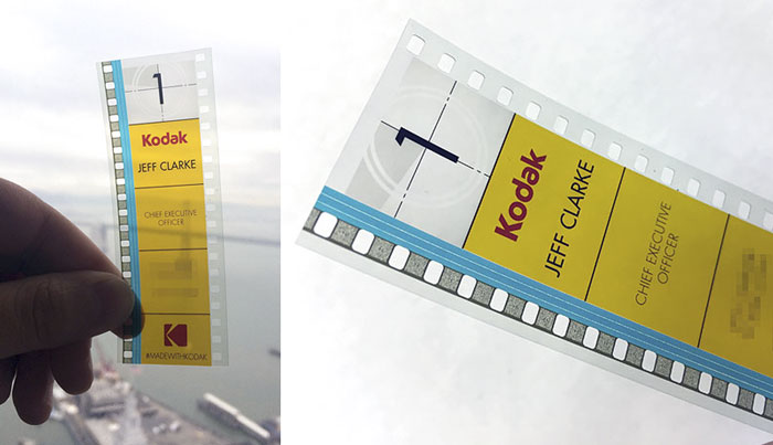 Kodak’s CEO Uses 35mm Film As A Business Card