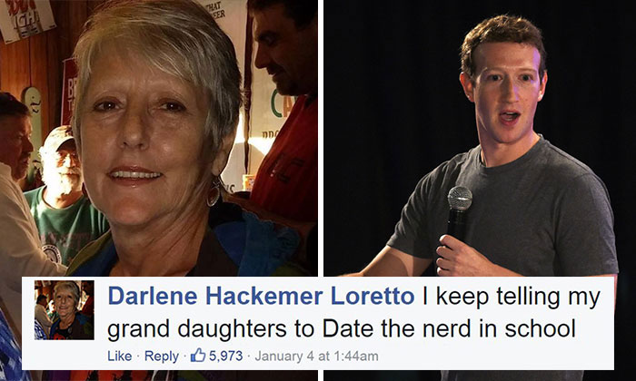 Mark Zuckerberg Perfectly Replies To A User’s Comment Saying That Women Should Date A Nerd