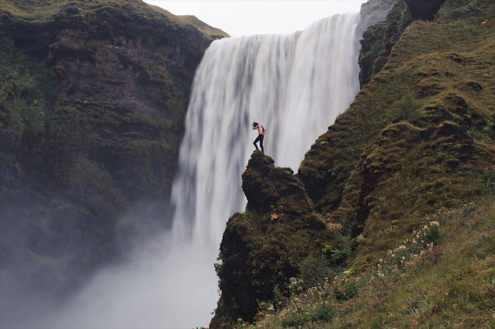 My Self-Portrait Series Taken In Iceland Show The Fragile Relationship Between Man And Nature