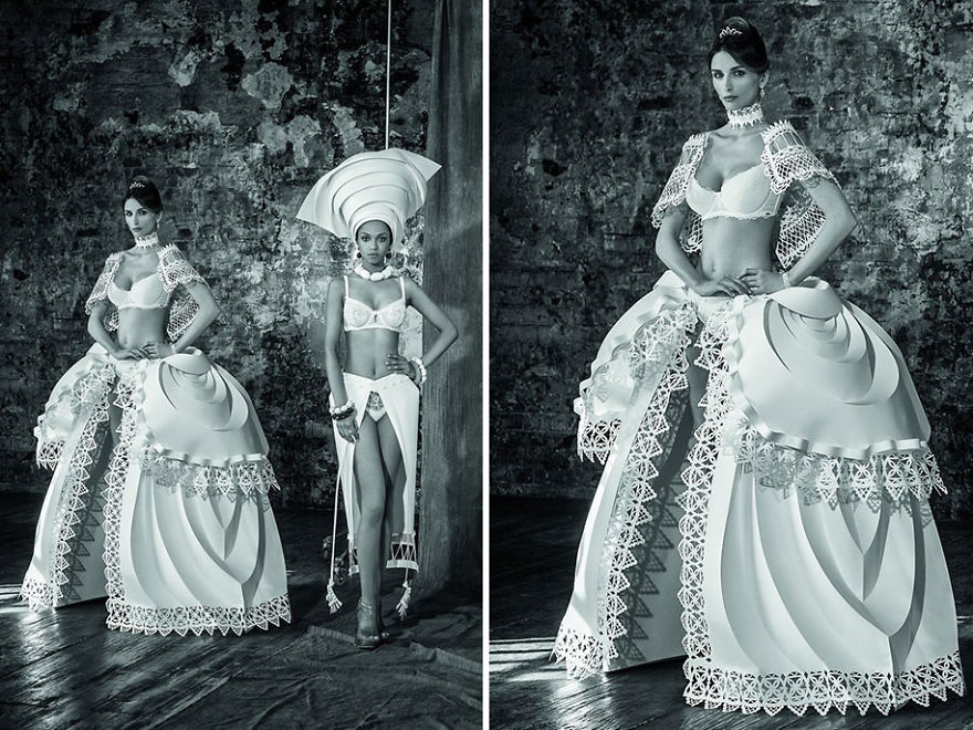 Paper Wedding Dresses Of Asya Kozina