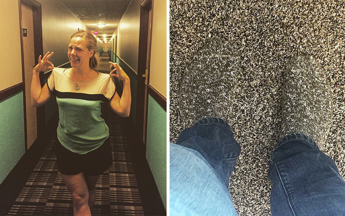 92 People Who Accidentally Dressed Like Their Surroundings