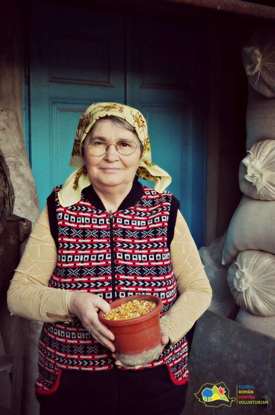 People Of A Romanian Village
