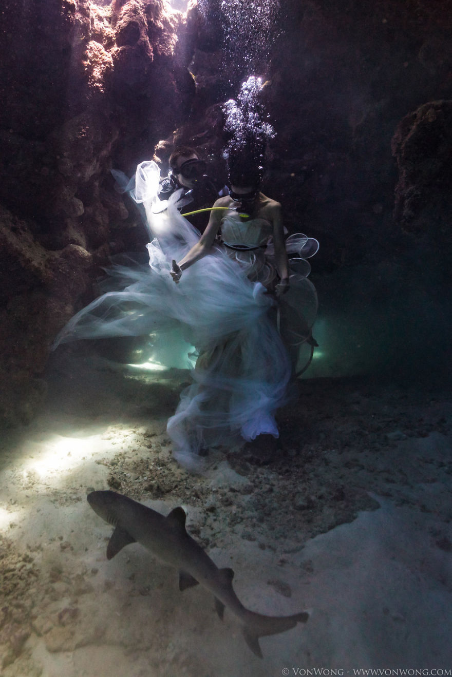 Photographer Tied A Model Up In Shark-infested Waters