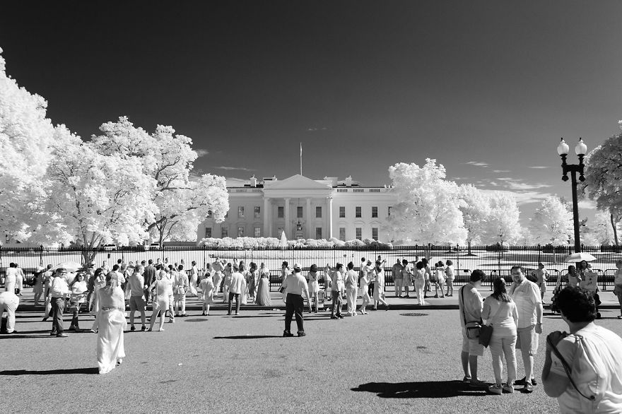 Seeing Washington, DC In Infrared