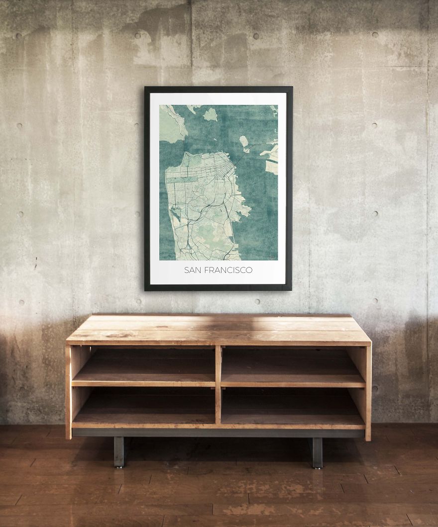 Simple Dream Project Evolved Into The Amazing Vintage Map Collection