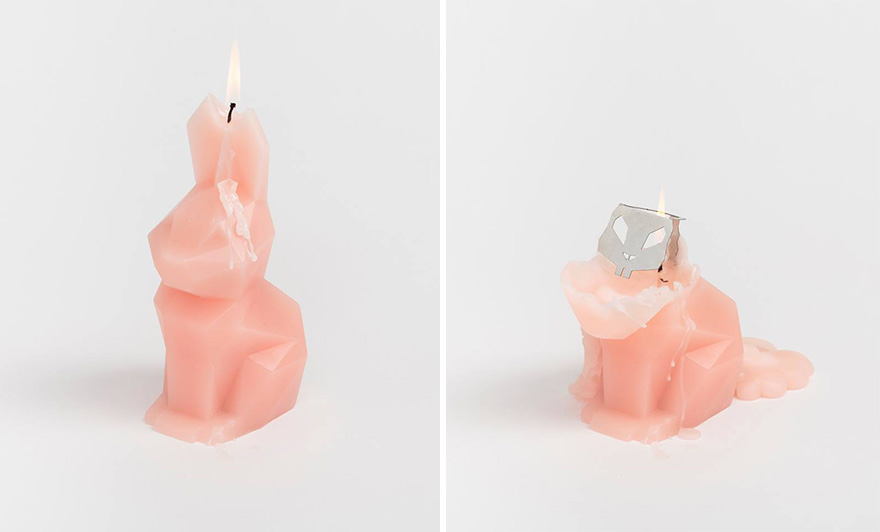 Candles Reveal Hidden Skeletons When They Melt