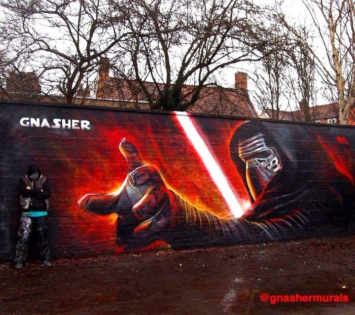 Star Wars Graffiti & Street Art From Around The World