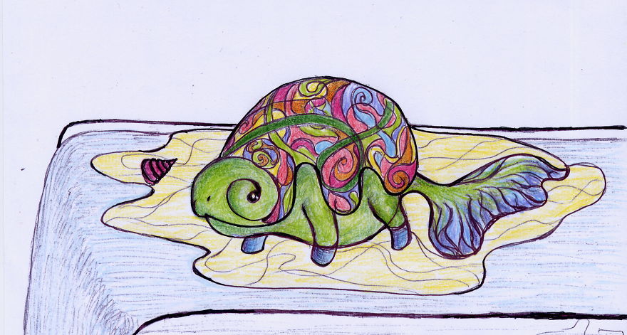 Turtle With Colors This Time