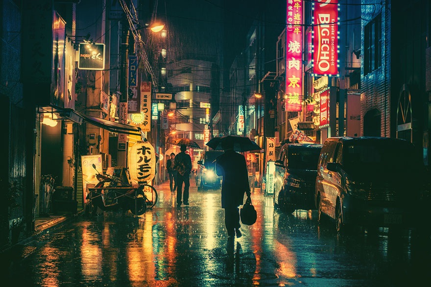Fall Photography Ideas - Tokyo during the nights