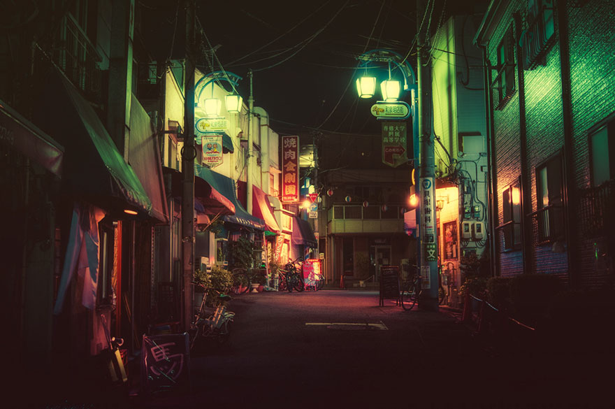 Magical Night Photography Of Tokyo S Streets By Masashi Wakui