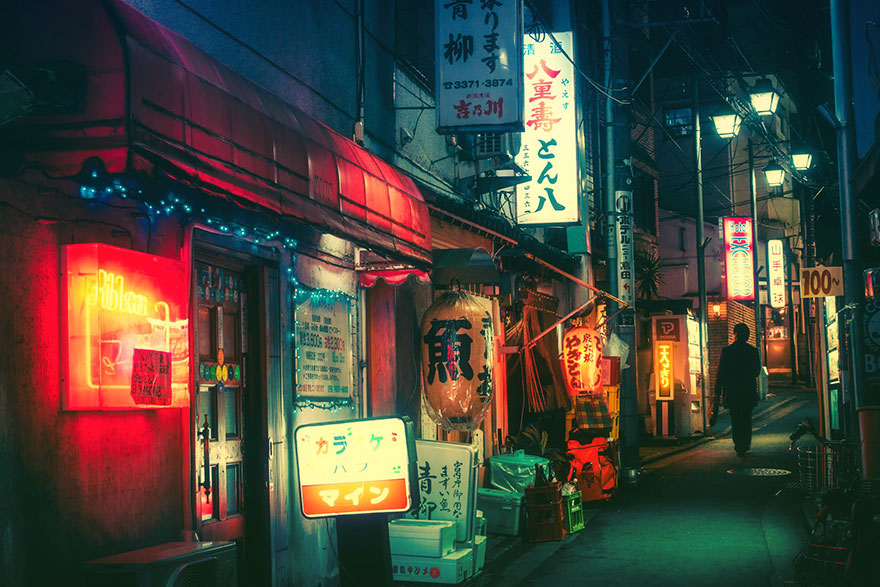 Magical Night Photography Of Tokyo’s Streets by Masashi Wakui