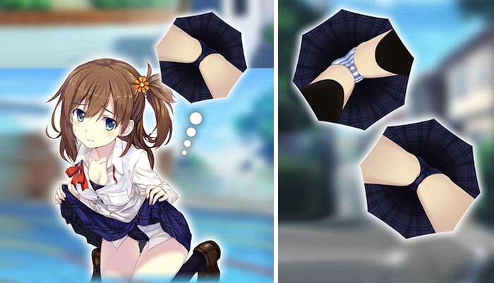 Upskirt Umbrellas Is The Latest Craze In Japan