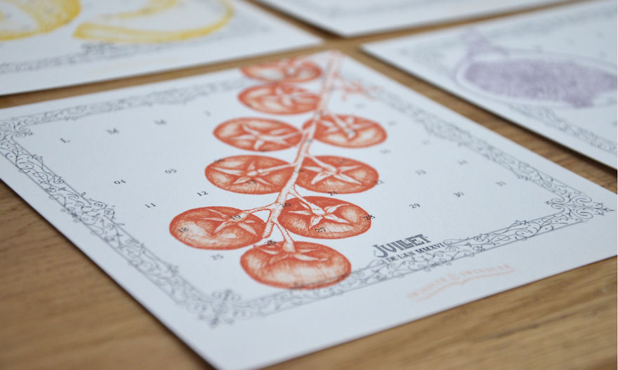 We Made A Calendar Of Fruits And Veggies You Can Pick Every Month