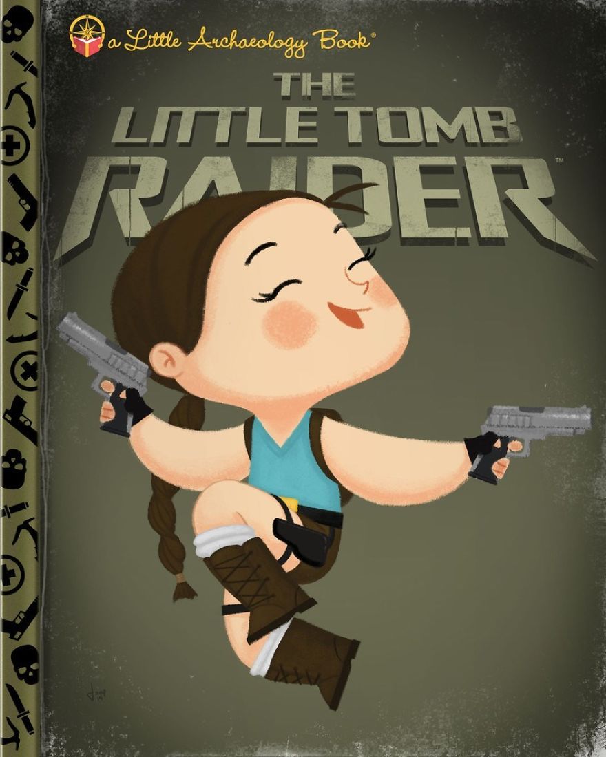 Pop Culture Icons Turned Into Kids' Book Covers By Joey Spiotto