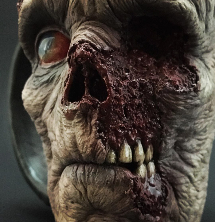 Now You Can Drink Your Morning Coffee From A Zombie Head