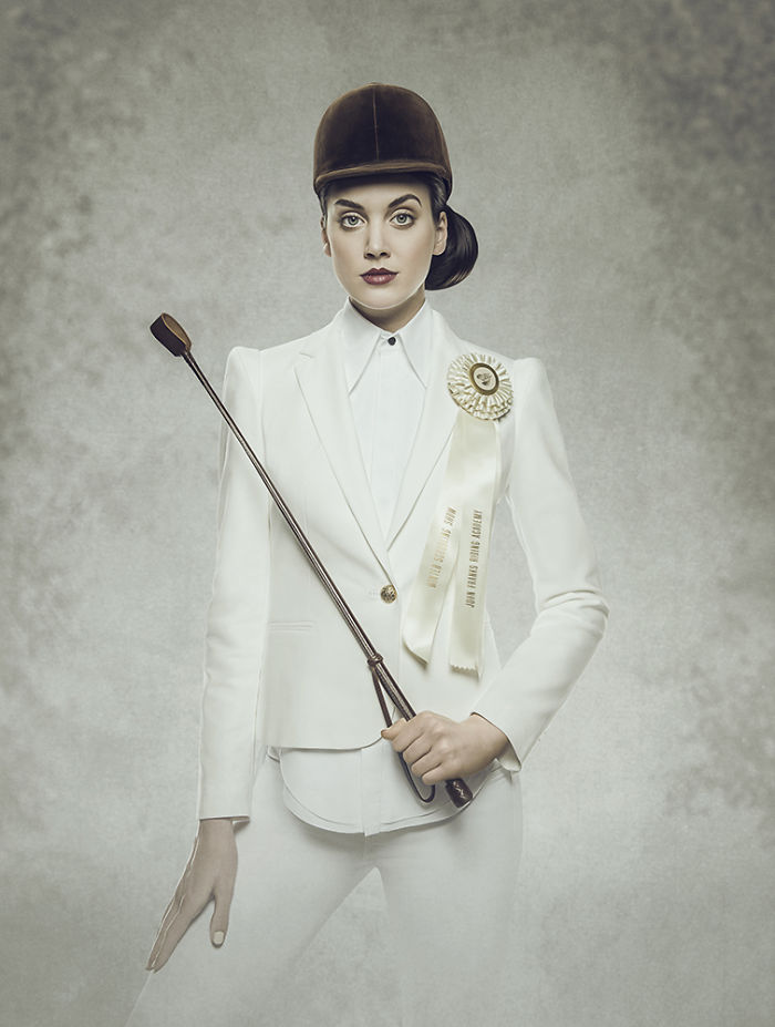 1900's Photography Inspired Series Of Sports Portraits