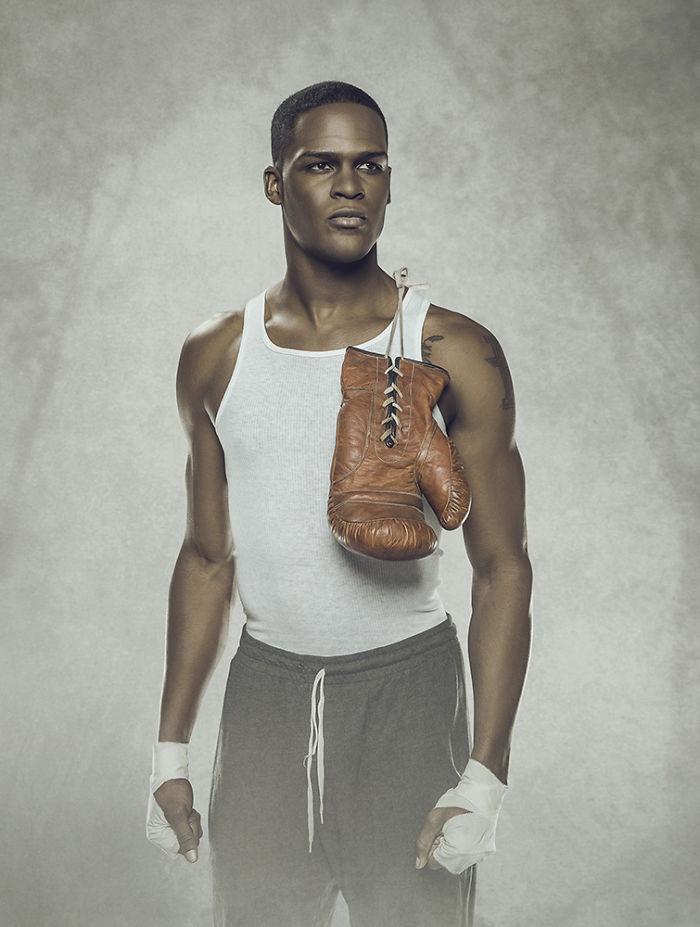 1900's Photography Inspired Series Of Sports Portraits