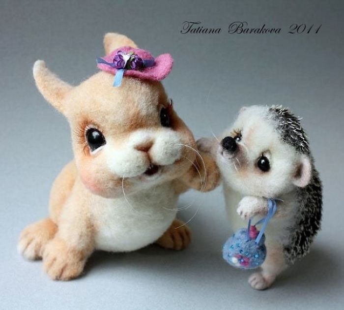Master From Russian Sankt-petersburg Tatiana Barakova Create Wonderful Toys