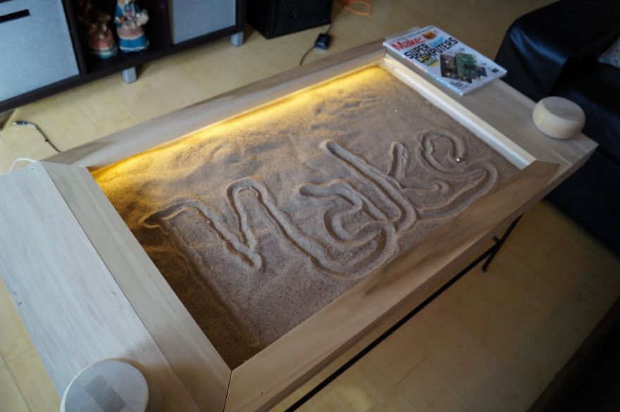 Etch A Sketch + Coffee Table = Coolest Furniture Ever