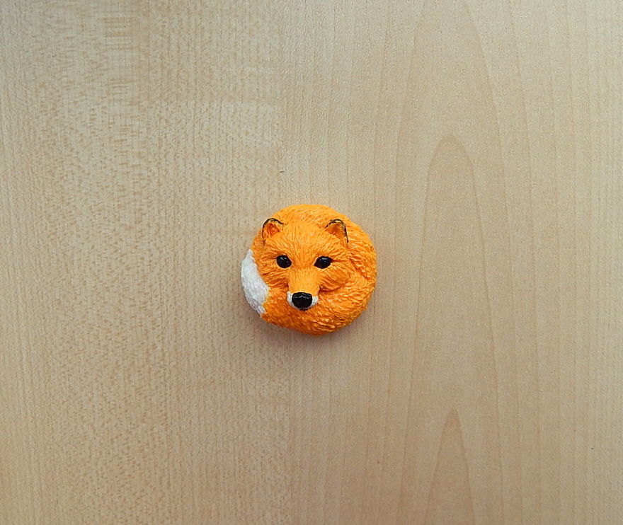 Fox Brooch