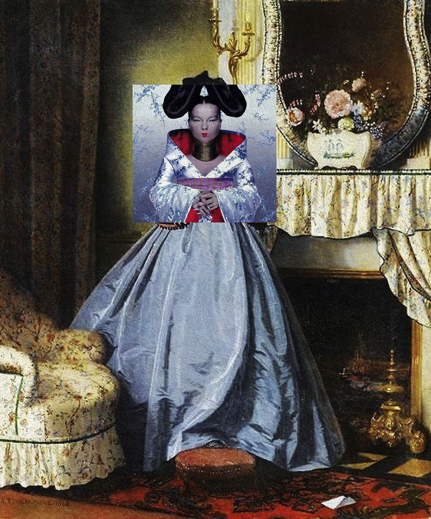 Homogenic By Björk + The Love Letter By Auguste Toulmouche