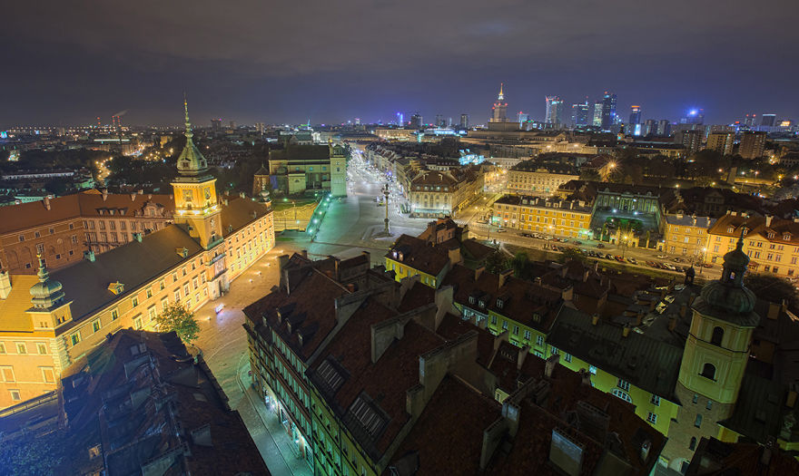 I Spent Almost 2 Years Climbing Warsaw Rooftops To Show It's Majesty In Unique Timelapse Film