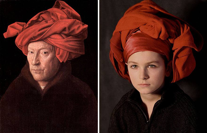 We Recreated Famous Paintings With Our Kids And Friends