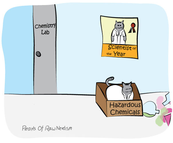 Science Cat - Hazardous Chemicals