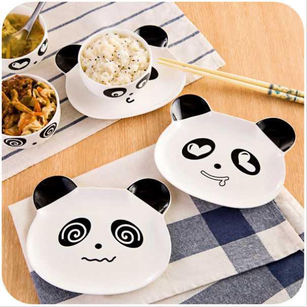 Panda Ceramic Plate