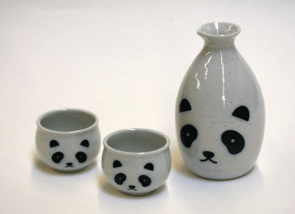 Panda Sake Set