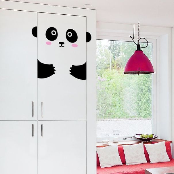 Panda Door Decal