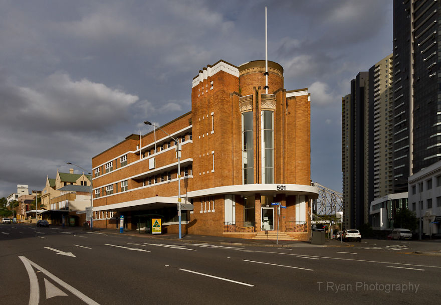 Art Deco Architecture In Brisbane, Australia