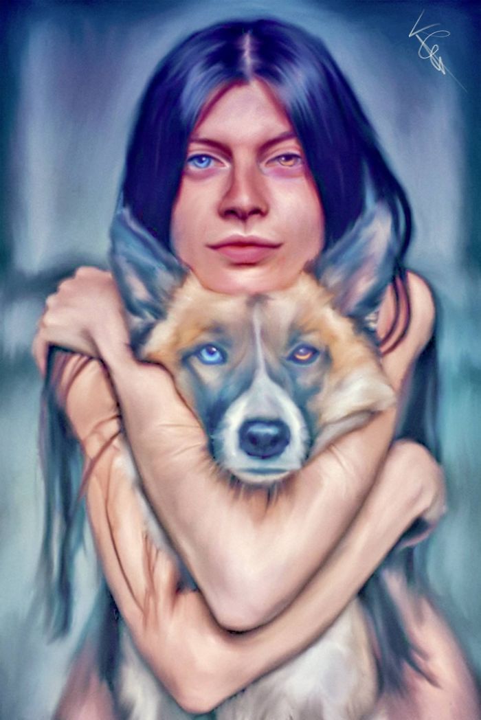 Artist Makes Beautiful Digital Portraits