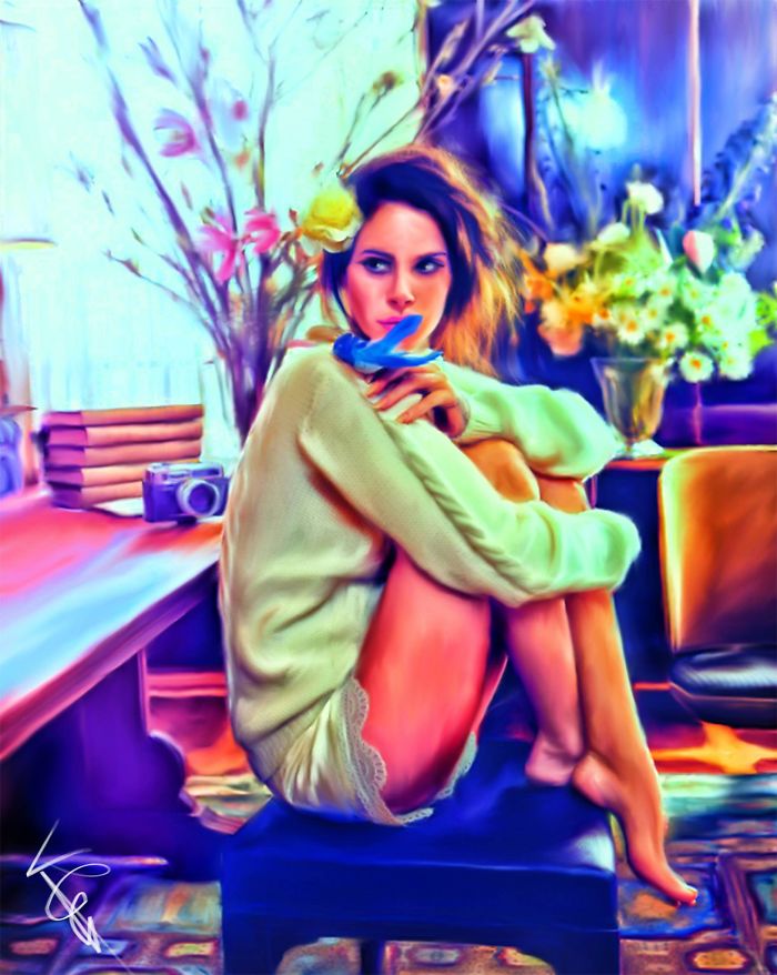 Artist Makes Beautiful Digital Portraits